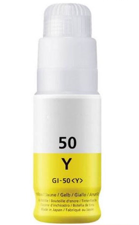 Original Canon GI-50Y Yellow Ink Bottle - (3405C001)